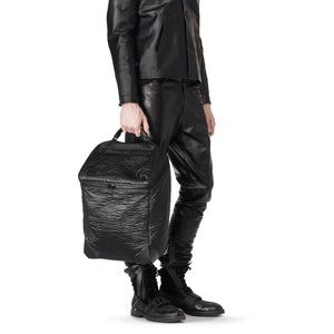 alexander wang padded backpack nylon black mens